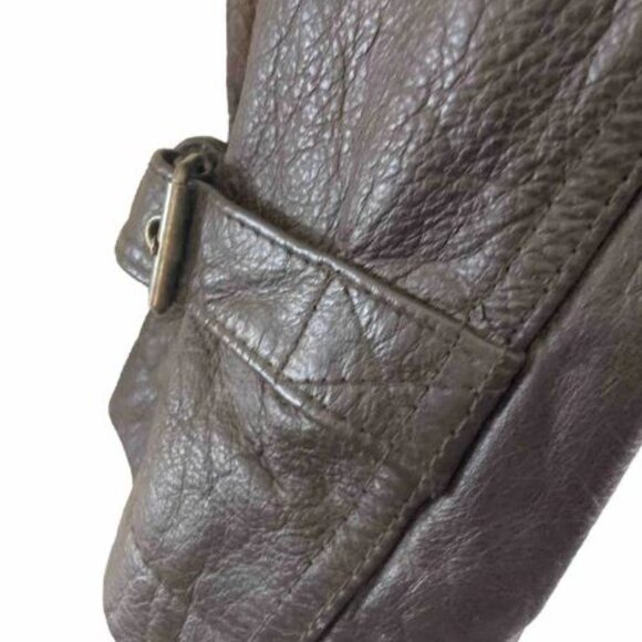 90's Wilsons Thinsulate Leather Jacket Womens - Picture 4 of 6